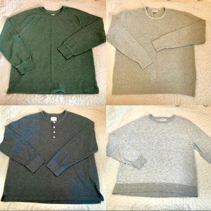 Bundle of Goodfellow Longo Sleeve Shirts NWOT